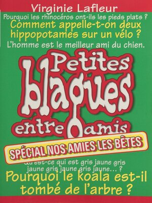 cover image of Petites blagues entre amis